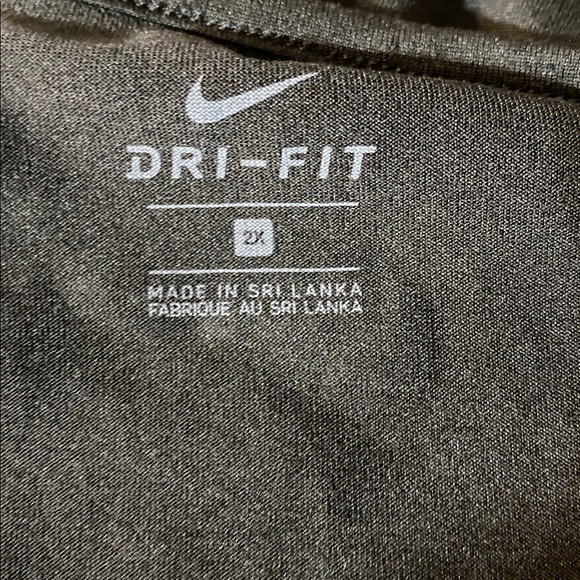 Nike Black Sleeveless Top with White Happy Face Women’s Size 2X - Picture 6 of 8